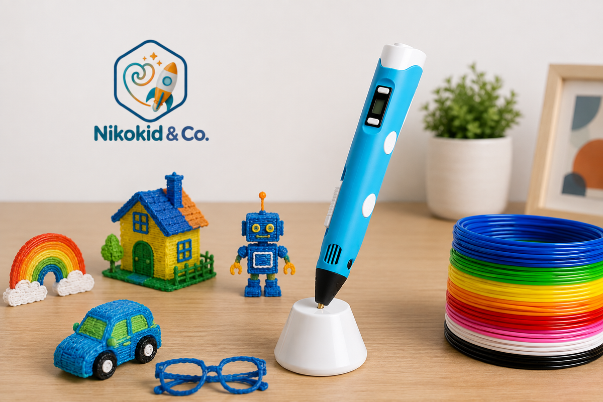 NikoLocura 3D pack de filamentos + Boligrafo 3D
