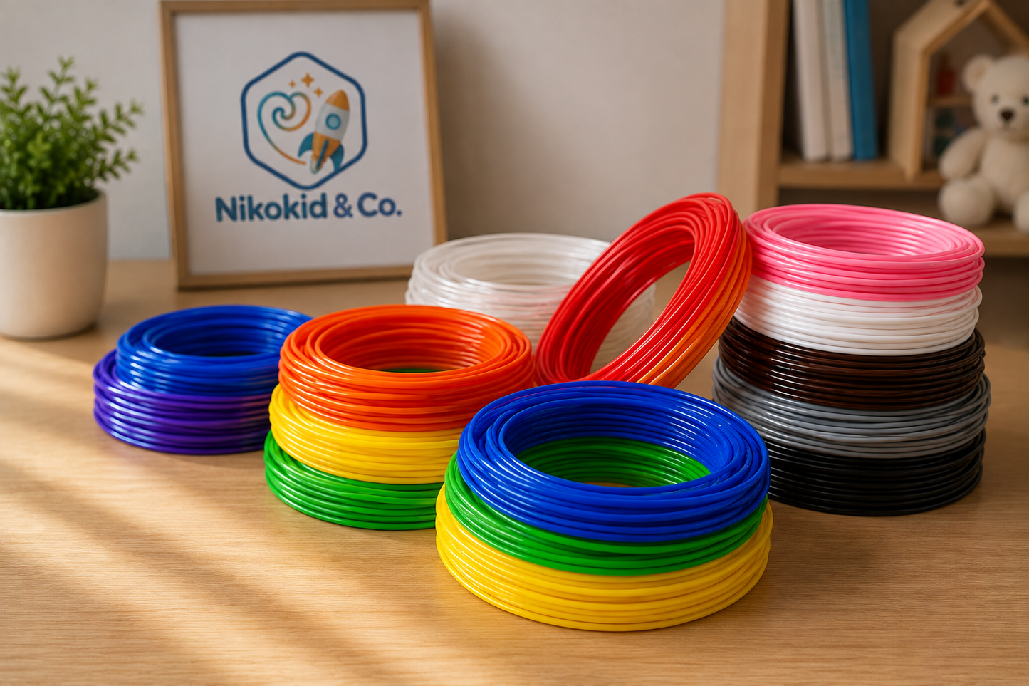 Recambios de colores del bolígrafo 3D